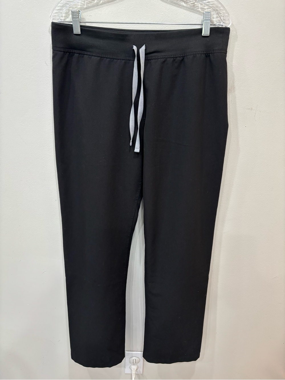 Figs Technical Collection Scrub Drawstring Black Pants Women’s Size Medium